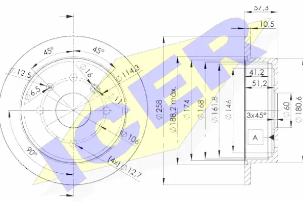 Brake Disc (78BD6028-2)