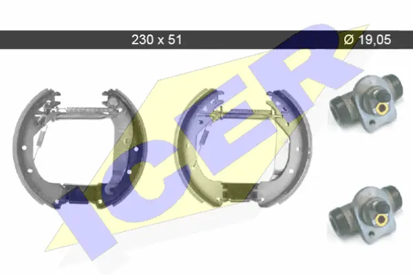 Brake Shoe Set (79KT0040 C)