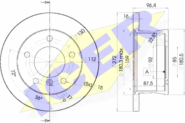 Brake Disc (78BD0183-1)