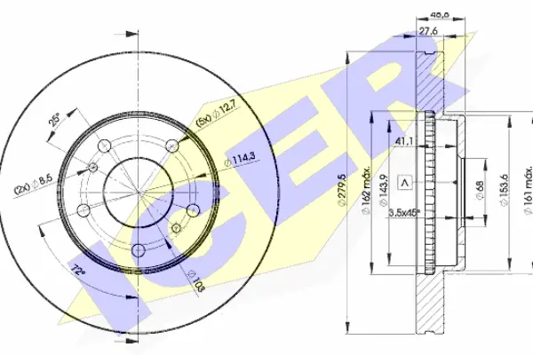 Brake Disc (78BD4103-2)