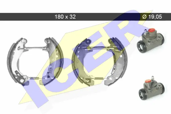 Brake Shoe Set (79KT0061 C)