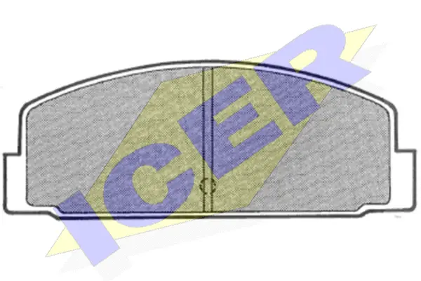 Brake Pad Set, disc brake (180631)
