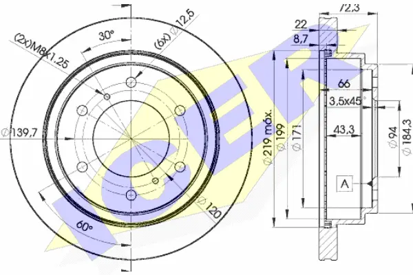 Brake Disc (78BD8067-1)