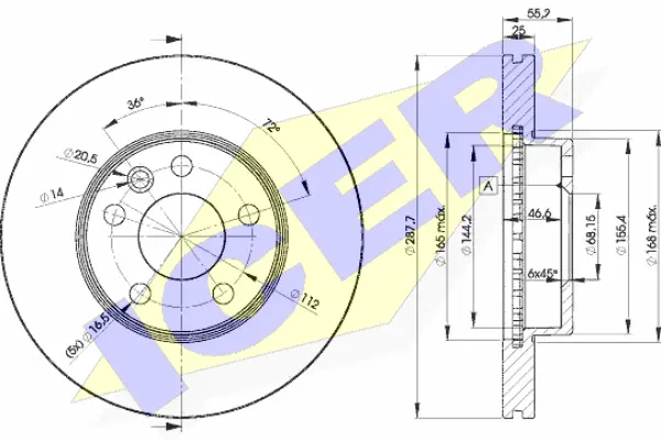 Brake Disc (78BD1093-2)