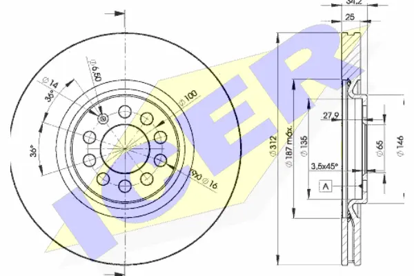 Brake Disc (78BD5620-2)