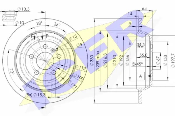 Brake Disc (78BD3508-2)