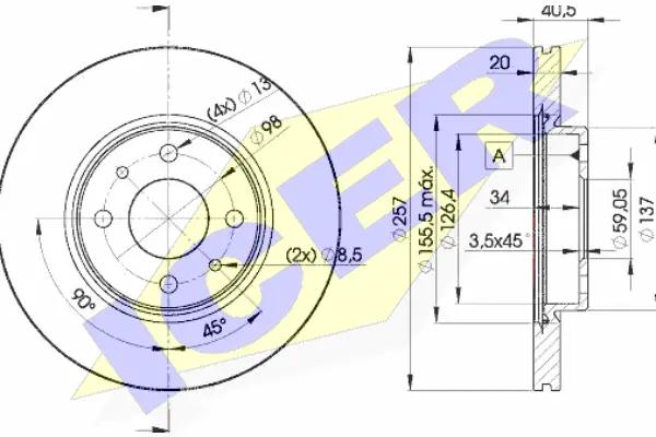 Brake Disc (78BD5056-2)