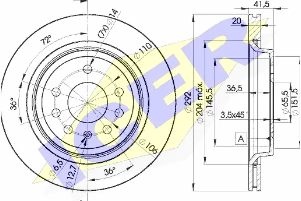 Brake Disc (78BD9114-2)