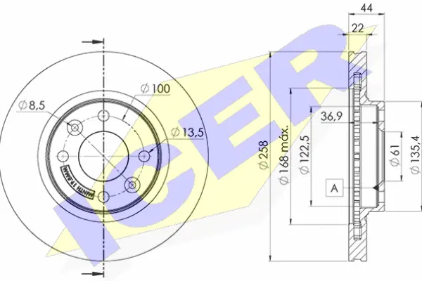 Brake Disc (78BD3108-2)
