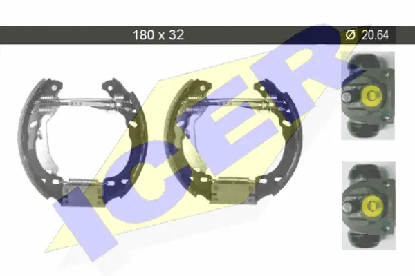 Brake Shoe Set (79KT0010 C)