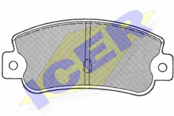Brake Pad Set, disc brake (180727)