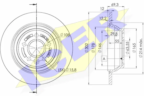 Brake Disc (78BD9078-1)