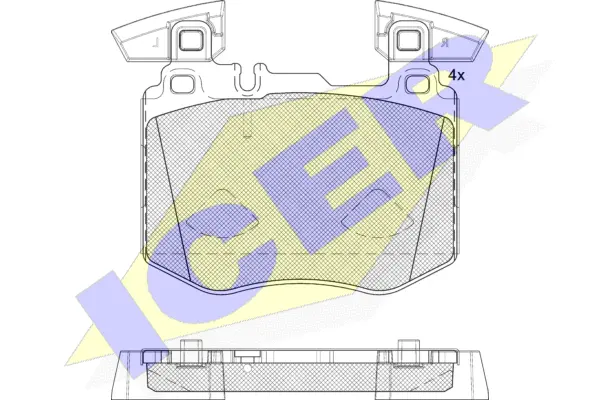 Brake Pad Set, disc brake (182367)