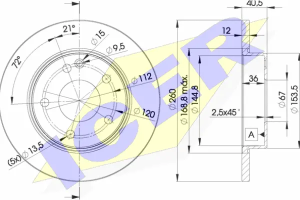 Brake Disc (78BD0112-2)