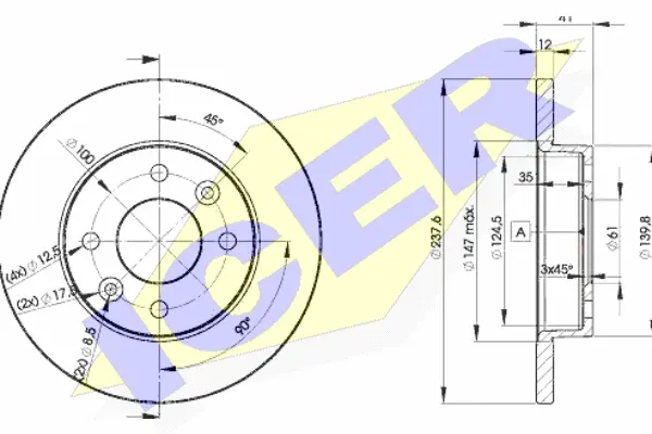 Brake Disc (78BD4705-2)