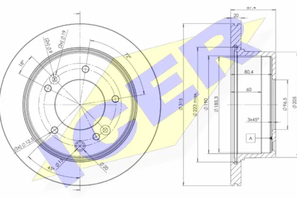 Brake Disc (78BD8411-2)