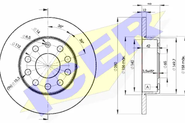Brake Disc (78BD5310-2)