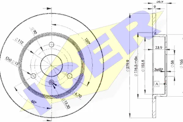 Brake Disc (78BD4341-2)