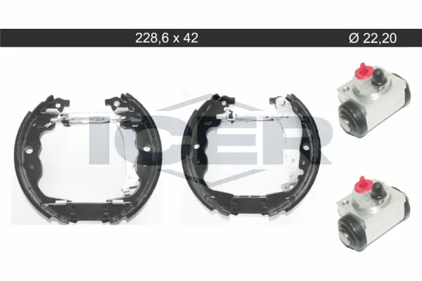 Brake Shoe Set (79KT0138 C)
