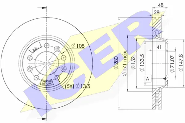 Brake Disc (78BD5624-2)