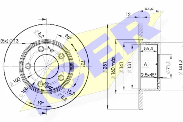 Brake Disc (78BD1796-2)