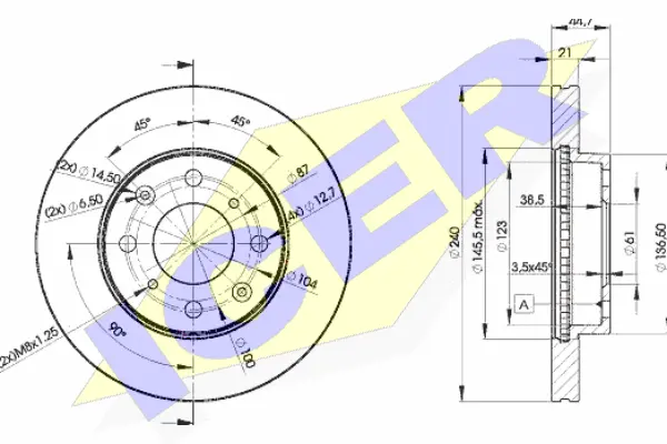 Brake Disc (78BD1701-2)