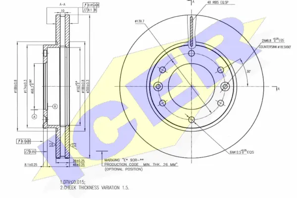 Brake Disc (78BD0019-2)