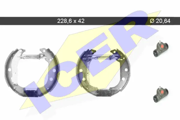 Brake Shoe Set (79KT0052 C)