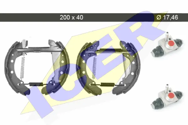 Brake Shoe Set (79KT0099 C)