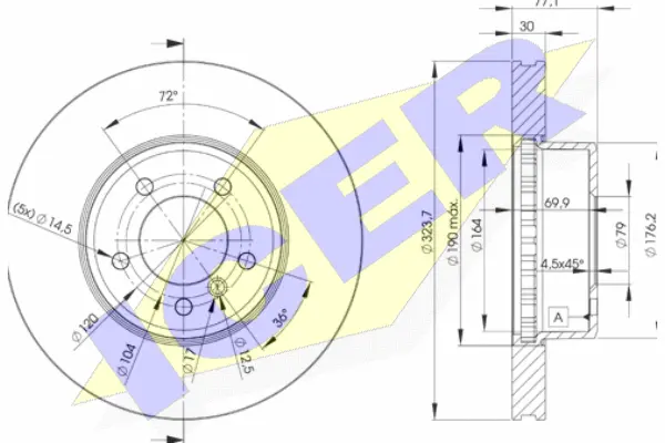 Brake Disc (78BD3221-2)