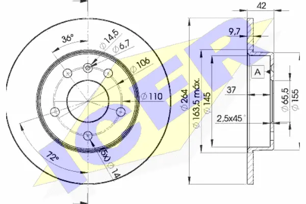 Brake Disc (78BD9110-2)