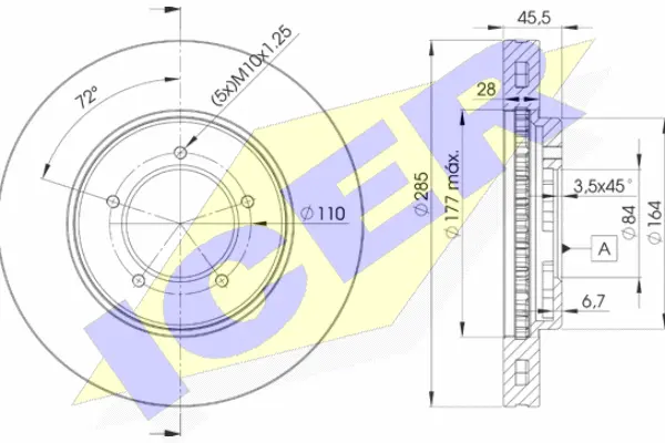 Brake Disc (78BD2610-2)