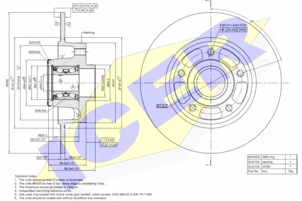 Brake Disc (78BD4026-1)