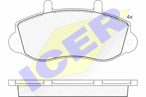 Brake Pad Set, disc brake (141219)
