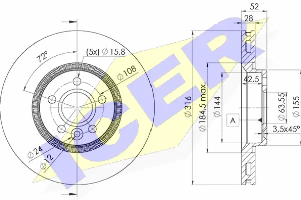 Brake Disc (78BD1181-2)
