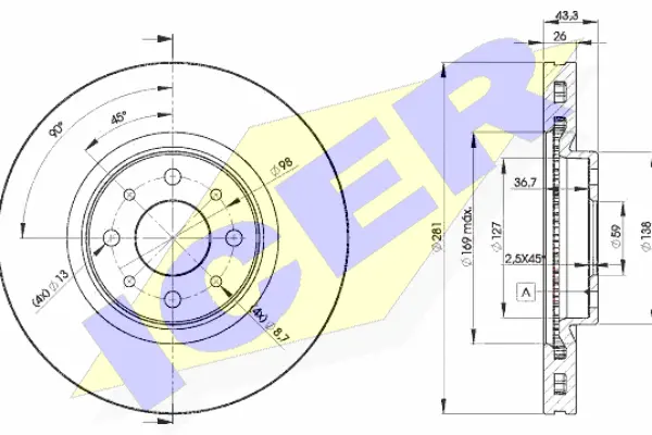Brake Disc (78BD5546-2)