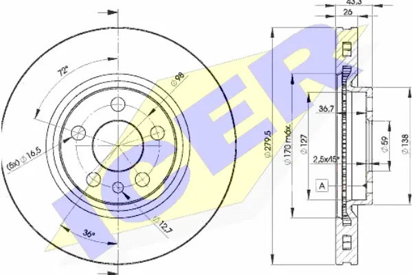 Brake Disc (78BD4620-2)