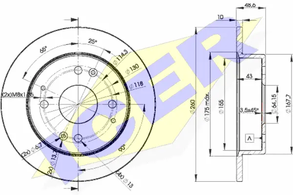 Brake Disc (78BD0835-2)