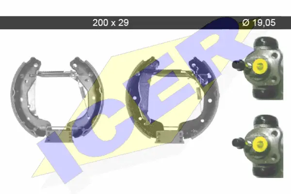 Brake Shoe Set (79KT0039 C)