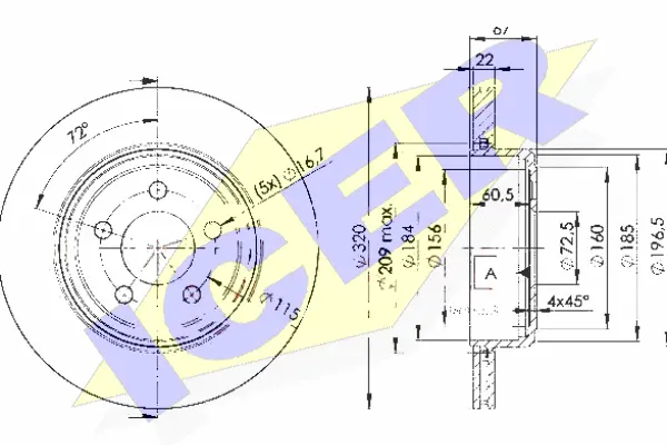 Brake Disc (78BD9199-2)