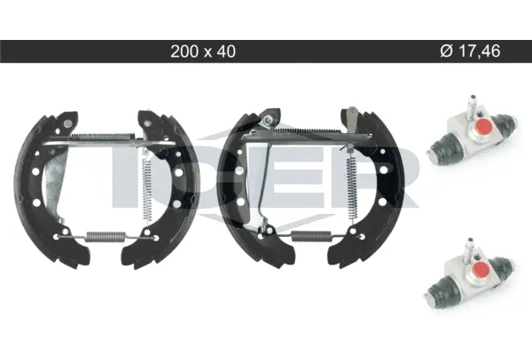 Brake Shoe Set (79KT0105 C)