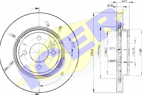 Brake Disc (78BD2891-2)