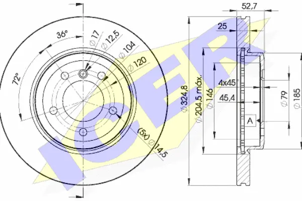 Brake Disc (78BD6071-2)