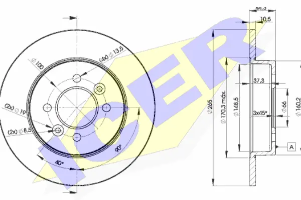 Brake Disc (78BD4295-2)