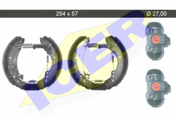 Brake Shoe Set (79KT0079 C)