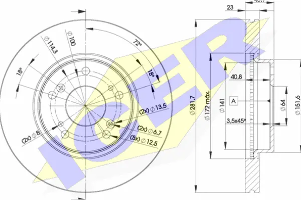 Brake Disc (78BD1705-2)