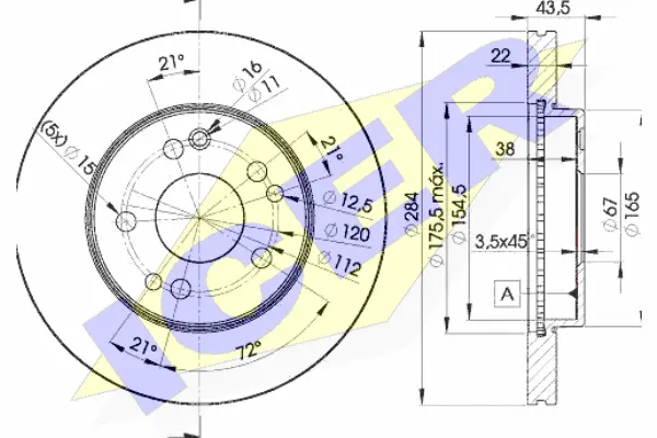 Brake Disc (78BD7200-2)