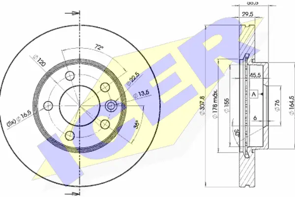 Brake Disc (78BD6153-2)