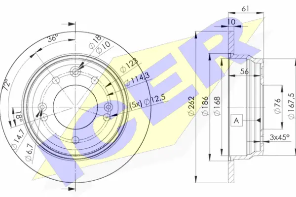 Brake Disc (78BD0581-2)