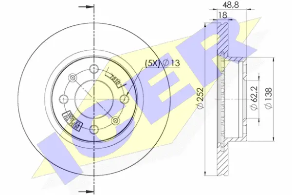 Brake Disc (78BD7510-2)
